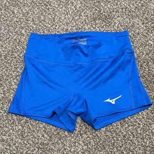 Mizuno Women's Blue Athletic Shorts